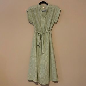 Monteau Sea Foam Green Sleeveless Dress
